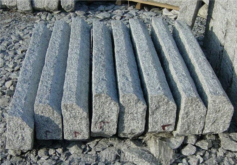 Swidish Kerbs, G341 Grey Granite Kerbs