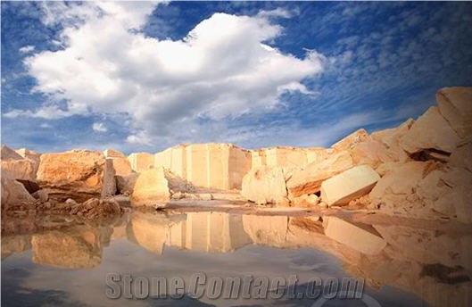 Mexican Travertine Blocks from Own Quarry