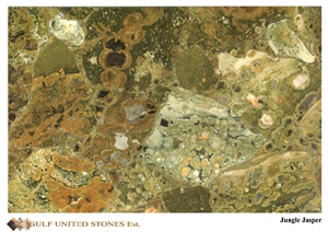 Yellow Jungle Jasper Artificial Stone Tile