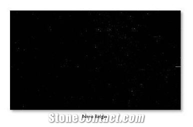 Nero Belgio Limestone Slabs & Tiles, Belgium Black Limestone