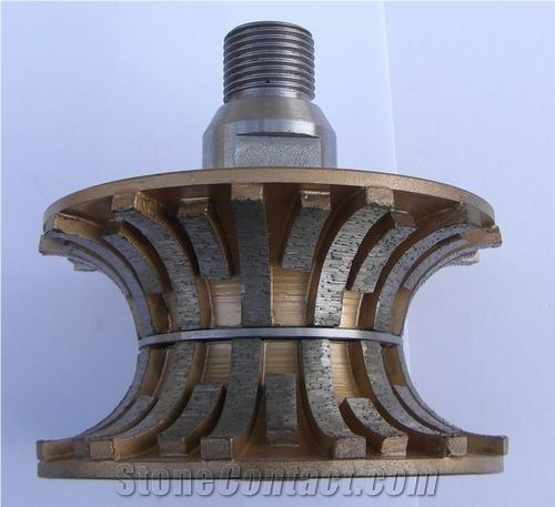 Diamond Router Bits with Water Hole