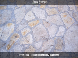 Pietra Di Trani Flagstone Pavement