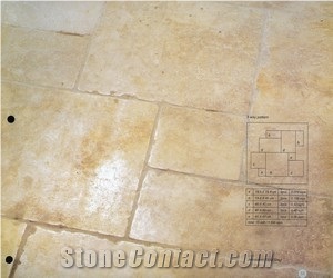 Jerusalem Stone Antique Tiles