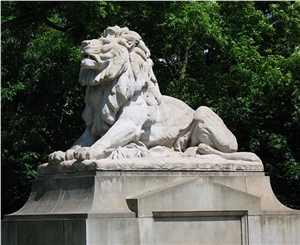 White Granite Sculpture