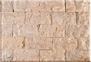 Beige Limestone Split Face Mosaic