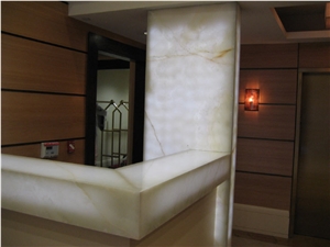 White Onyx Panels