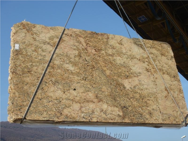 Antique Golden Granite Slabs
