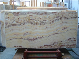 Golden Onyx Slabs & Tiles