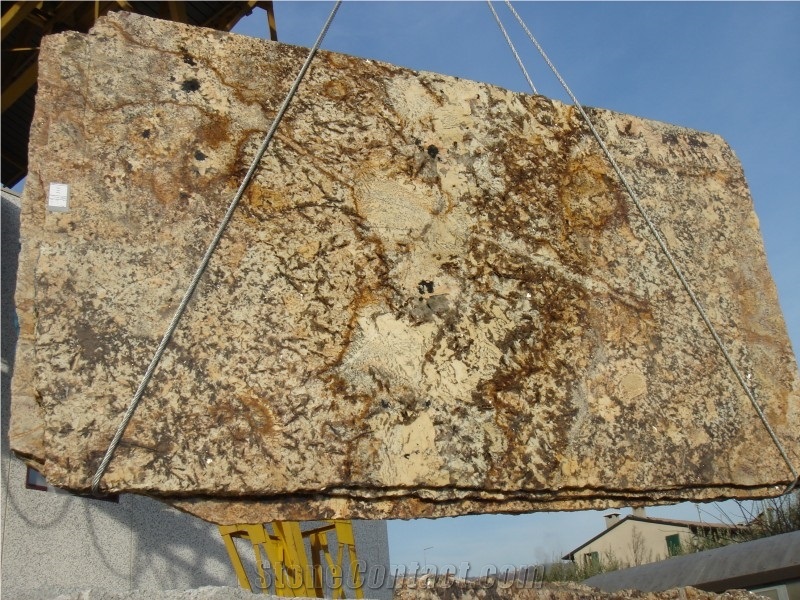 Persa Gold Exotic Granite Slabs
