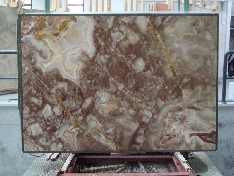 Tanzania Red Onyx Slab