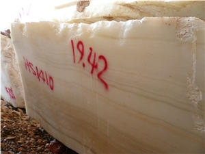 Snow White Onyx Blocks