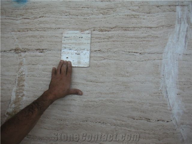Turkey White Travertine Slabs & Tiles