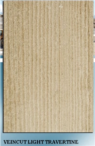 Veincut Light Travertine Slabs & Tiles, Turkey Beige Travertine