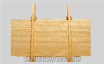 Classic Light Travertine Slab, Turkey Beige Travertine