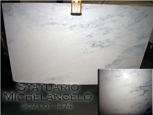 Statuario Michelangelo Marble 3cm Slabs