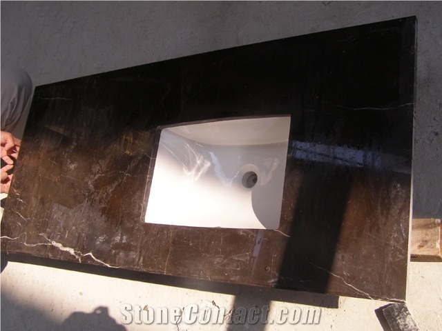 Nero St Laurent Marble Vanity Top