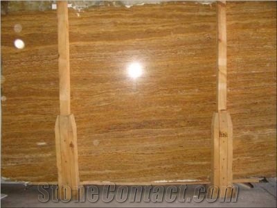 Gold Travertine Slabs and Tiles, Yellow Travertine Tiles & Slabs Turkey