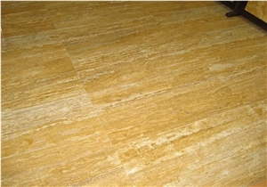 Gold Travertine Vein Cut Tiles & Slabs, Yellow Travertine Tiles & Slabs Turkey Gold Travertine Vein Cut Tiles & Slabs, Yellow Travertine Tiles & Slabs Turkey