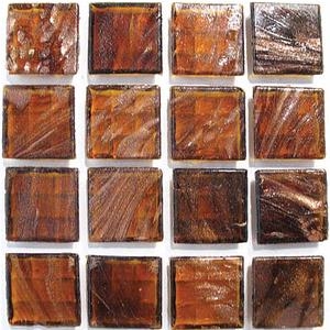 Glass Tile Mosaics Dark Brown