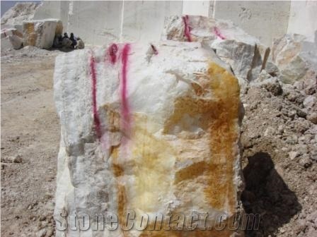 Snow White Onyx Blocks