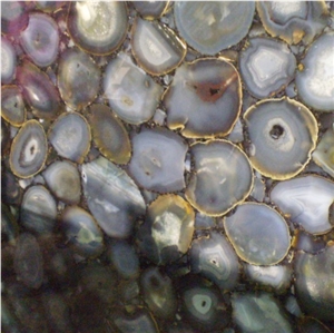 Blue Agate Artificial Stone Blue Agate Artificial Stone