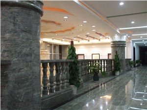 Green Jadeite Granite,green Stone,hua-an Jade