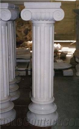 Marble Column,white Marble,roma Colomn