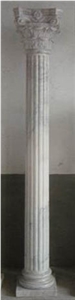 White Marble Roma Column