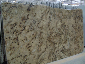 Lapidus Granite Slab, Brazil Yellow Granite