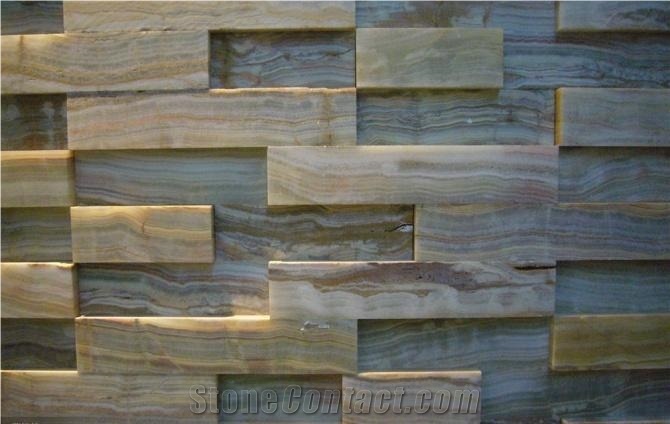Light Green Onyx Cultured Stone