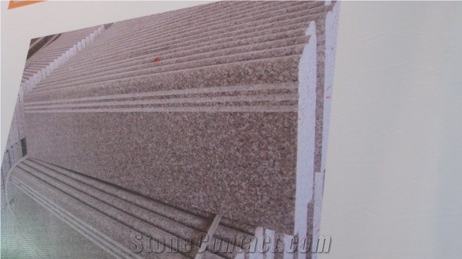 Red Granite Step