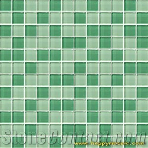 Green Glass Mosaic