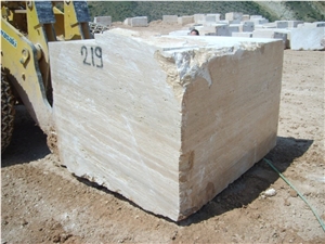 White Travertine Block White Travertine Block