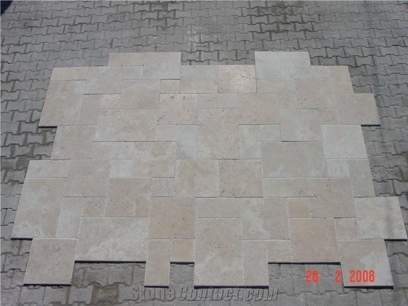 Bosphorus Versailles Pattern Travertine
