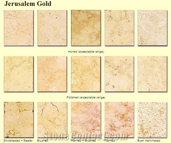 Jerusalem Gold Limestone Slabs & Tiles