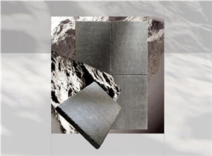 Cenia Azul Limestone Old-Finish Slabs & Tiles, Spain Blue Limestone