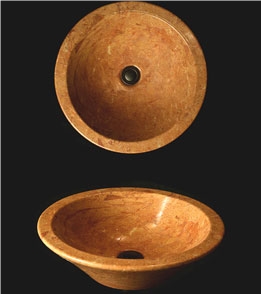 Yellow Travertine Basin