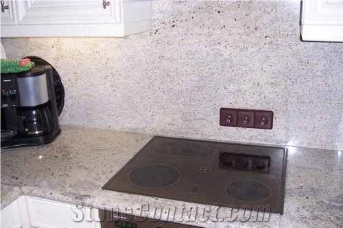 Kashmir White Granite Countertop