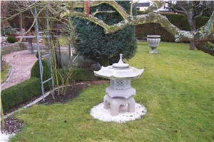 White Granite Lanterns, Lamps
