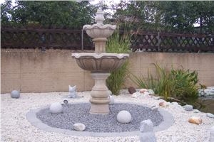 Yellow Granite Fountain Yellow Granite Fountain