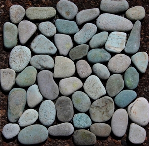 Green Mist Pebble Stone