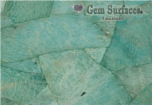 Amazonite Gemstone Slab & Tiles