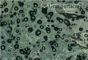 Crocodile Jasper Gemstone Slab and Tiles