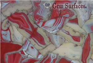 Red Agate Gemstone Slab & Tiles Red Agate Gemstone Slab & Tiles