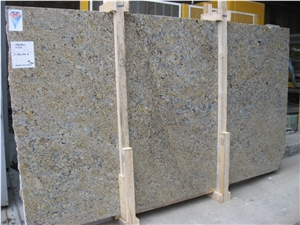 Golden Odyssey Granite Slabs, Brazil Yellow Granite Golden Odyssey Granite Slabs, Brazil Yellow Granite