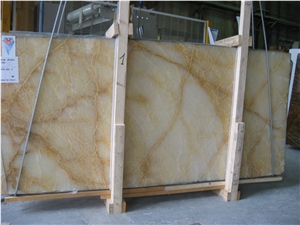 Vanilla Onyx Slabs,Yellow Onyx