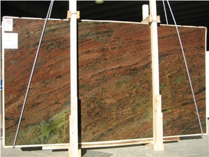 Verde Fuoco Granite Slab