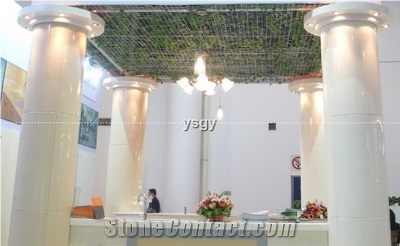 Easy Wash and Clean Super White Column Panel