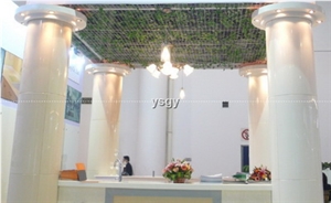 Easy Wash and Clean Super White Column Panel
