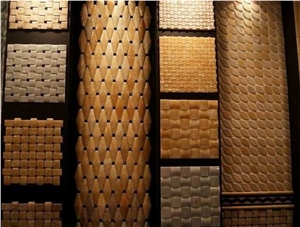 Onyx Mosaics Honey Onyx Mozaico Tiles and M, Yellow Onyx Mosaics